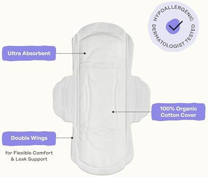 Authentic USA imported Honey Pot herbal sanitary napkins for women in India