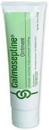Calmoseptine skin irritation healing cream pack of 5 tubes for diaper rash relief