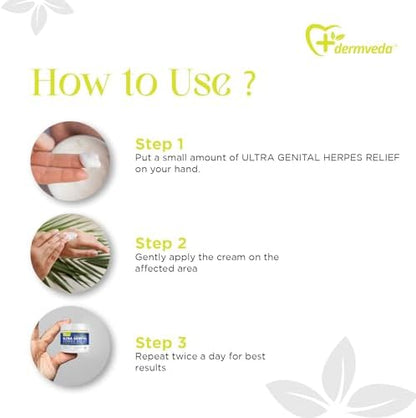 Dermveda cream jar with homeopathic ingredients label