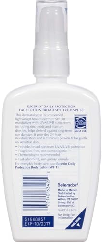 Lightweight SPF 30 facial moisturiser absorbing quickly for daily sun protection