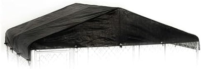Weather Guard all season outdoor pet shelter steel roof frame assembly