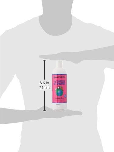 Pouring Earthbath natural coconut-based kitten shampoo for a bath