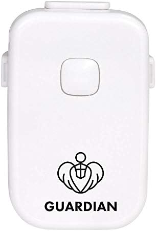 Guardian bedwetting alarm white variant with vibration and sound modes.