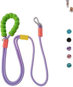 Doomanload adjustable purple dog leash waist attachment