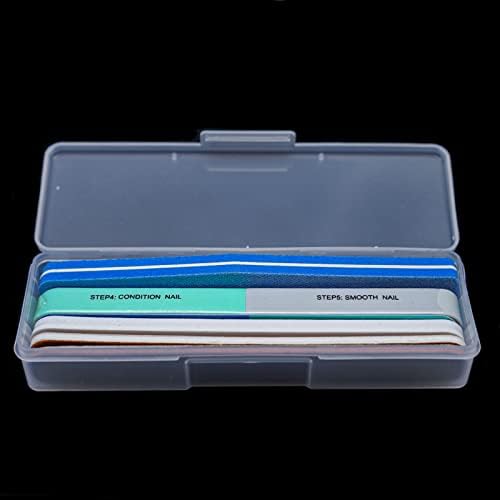 Lokyango rectangular clear cosmetic tool organizer box showing precise dimensional measurements