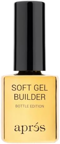AprÃ©s Soft Gel Builder bottle packaging details