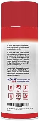 Authentic USA imported Alocane spray for minor cuts and burn wound protection.