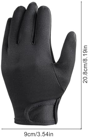 Whnbuij hair straightener protection glove showing premium anti scalding cloth texture.