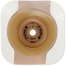 Hollister New Image 2-piece ostomy barrier with 2-3/4 inch flange close up