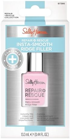 Authentic Sally Hansen nail restoration treatment showing the official brand logo and style