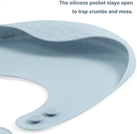 Rolled up PandaEar silicone bib for travel