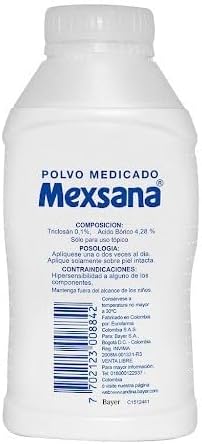 Authentic USA imported Mexsana antibacterial powder for itchy feet.
