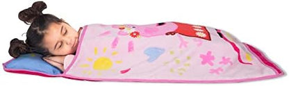 NoJo Peppa Pig nap mat displayed for preschool use