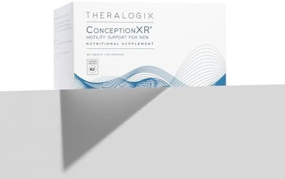 Nutritional information label on Theralogix ConceptionXR Motility Support