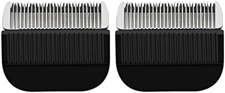 Two pack of stainless steel clipper blades for Wahl models