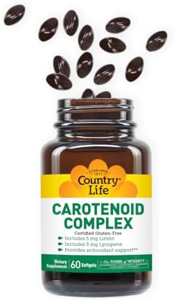 Country Life Carotenoid Complex dietary supplement ingredients list