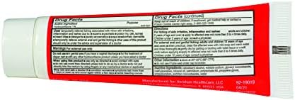 One ounce tube of Thera Care maximum strength cream for insect bite and irritation relief.
