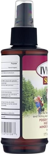 Marble Medical Ivy Super Dry skin irritation solution bottle back