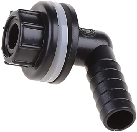 WOURRD aquarium waterproof drainage joint fitting uninstalled alongside sealing gasket