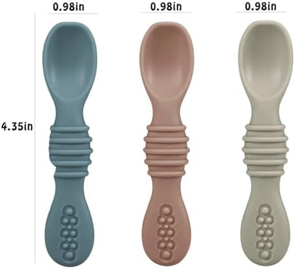 PandaEar toddler dinnerware set in assorted colors