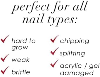 Professional ridge filler and nail repair serum providing assistance with smooth surfaces