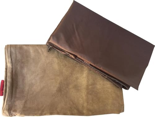 Dogbed4less large size forty seven by twenty nine inch dog bed cover bundle spread flat.