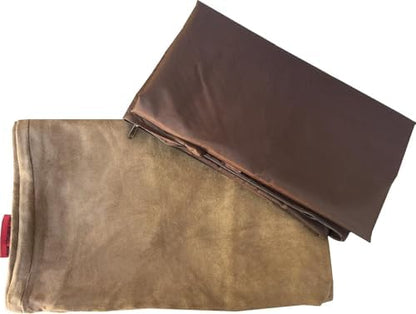 Dogbed4less large size forty seven by twenty nine inch dog bed cover bundle spread flat.