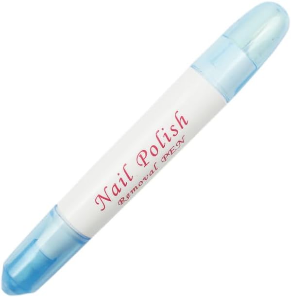 Dpwoum nail polish corrector pen in blue front view
