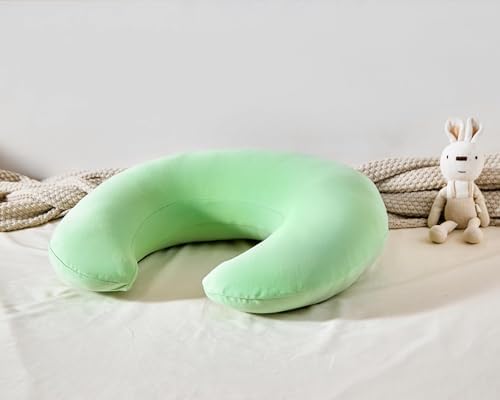 Top view of Queness large nursing pillow dimensions