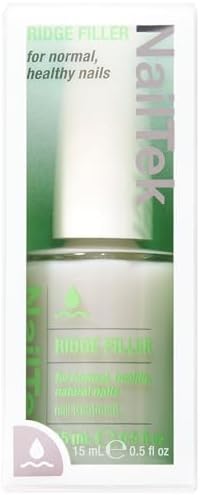 Premium American imported nail care strengthener liquid formula on a clean background.