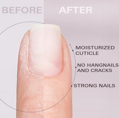 Close-up of the twist mechanism on the vitamin-infused nail growth serum pen.