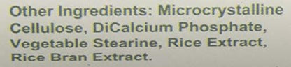 Supplement facts label on Nutri West Pantothenic Acid bottle