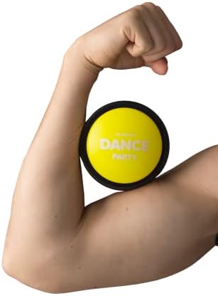 Stress relief musical desk accessory pulsing with internal lights during playback