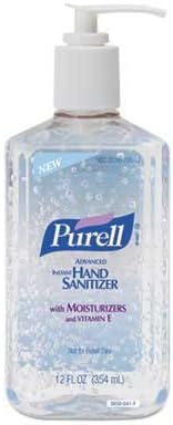PURELL Advanced Hand Sanitizer Refreshing Gel, Clean Scent, 12 fl oz Pump Bottle (Pack of 12) - 3659-12 - Image 4