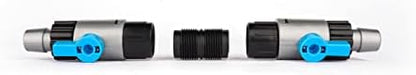 Landen aquarium hose flow regulator highlighting open and closed valve position indicators
