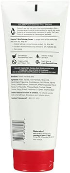 Eucerin Skin Calming Creme applied to dry itchy arm skin 396g dermatologist recommended