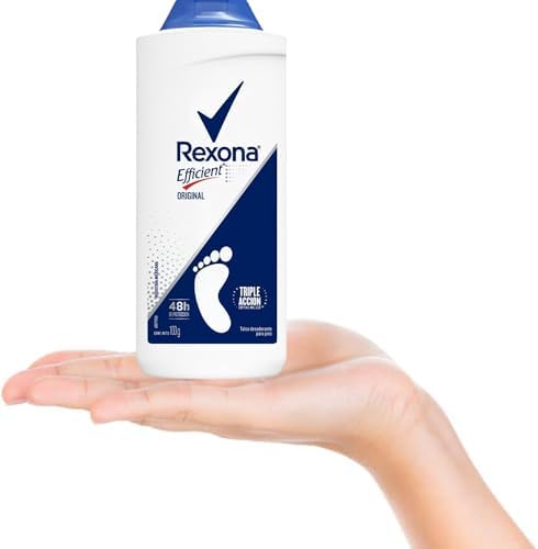 Re-xo-na Efficient Original Foot Powder â€“ Triple Action Foot & Shoe Talc | Moisture Absorption | Long-Lasting Freshness | Control de Olores | Talco Para Pies y Zapatos - Image 7