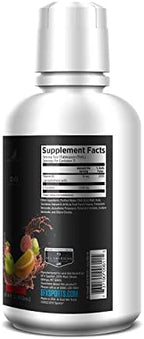EFX Sports L-Carnitine Liquid nutritional supplement facts label