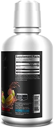 EFX Sports L-Carnitine Liquid nutritional supplement facts label