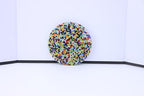 Close up view of the textured silicone surface and beads on the RadBizz Picky Pad.