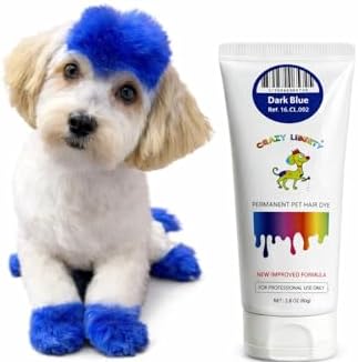 Professional grooming color gel for dogs and horses packaging