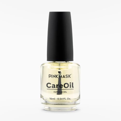 Pink Mask cuticle oil 16ml bottle with dropper