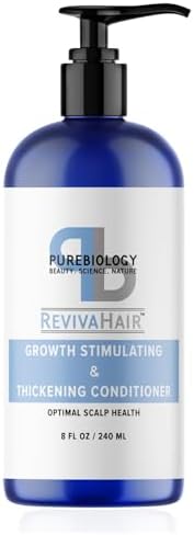 Pure Biology RevivaHair conditioner bottle back label ingredients