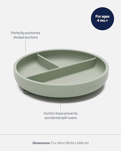 Lalo non-toxic silicone plates top view