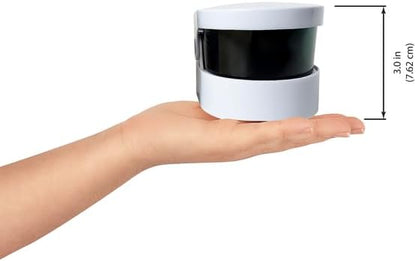 Ocular prosthetic cleaning solution by SonicBrite for calcium removal