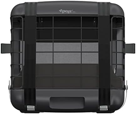 Side view of 4pets Caree showing ventilation slits and contoured back panel