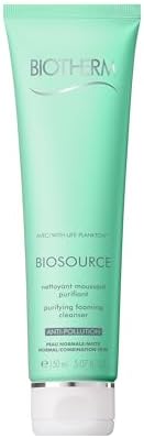 Biotherm Biosource Purifying Foaming Face Wash tube for normal to combination skin