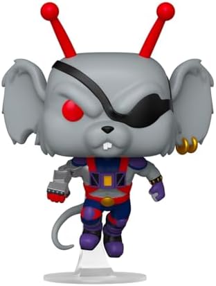 Funko Pop box number 1938 Modo character with cybernetic arm and eye patch display