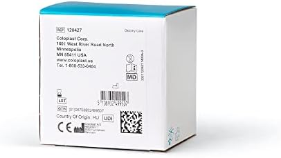 The complete 10 pack contents of authentic USA imported Coloplast Brava medical grade ostomy rings