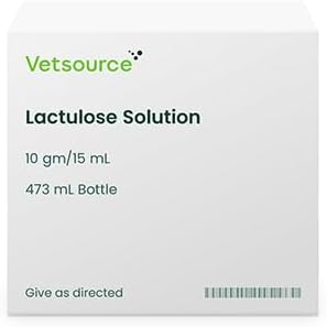 Lactulose veterinary solution 473ml bottle front view